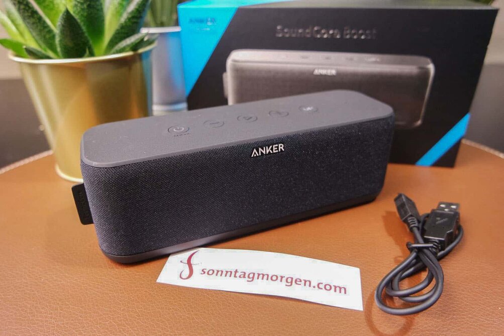 Anker soundcore boost bluetooth lautsprecher test 2025